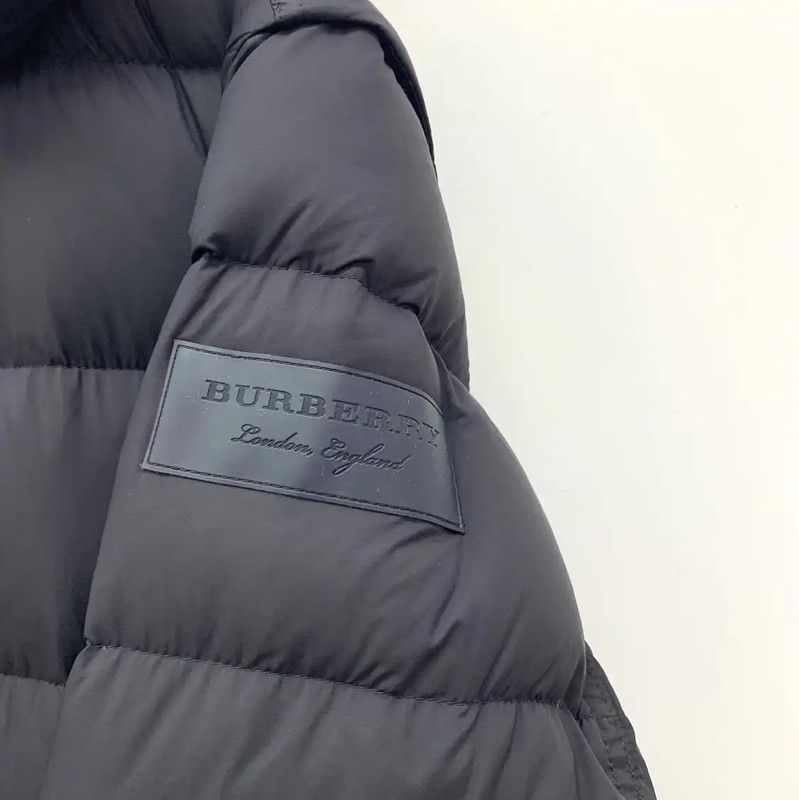 Burberry Burberry Men's Dark Blue Nylon Puffer Jacket Size US L / EU 52-54 / 3 - 5 Thumbnail