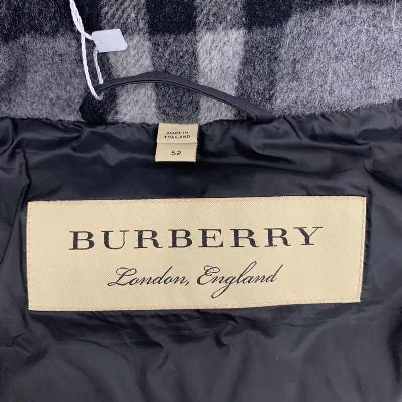 Burberry Burberry Men's Dark Blue Nylon Puffer Jacket Size US L / EU 52-54 / 3 - 6 Thumbnail