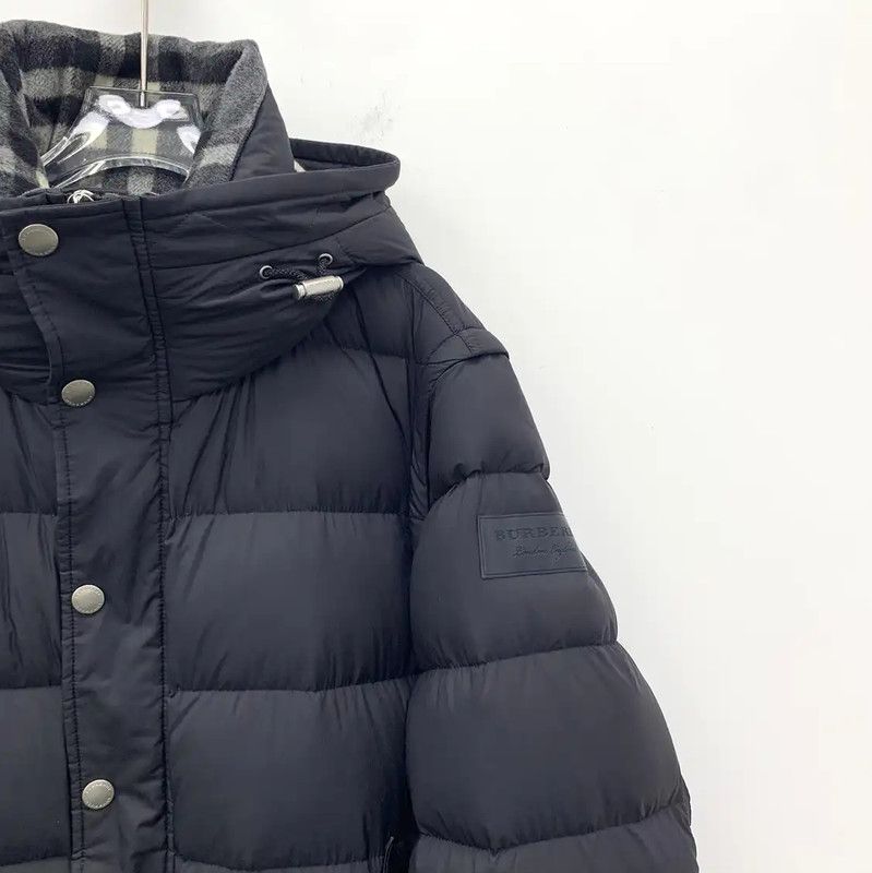 Burberry Burberry Men's Dark Blue Nylon Puffer Jacket Size US L / EU 52-54 / 3 - 3 Thumbnail