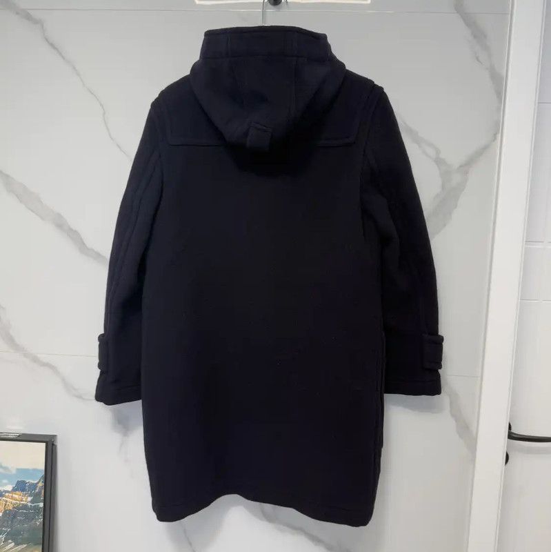 Burberry Burberry Winter Navy Wool Blend Long Coat Size US M / EU 48-50 / 2 - 2 Thumbnail