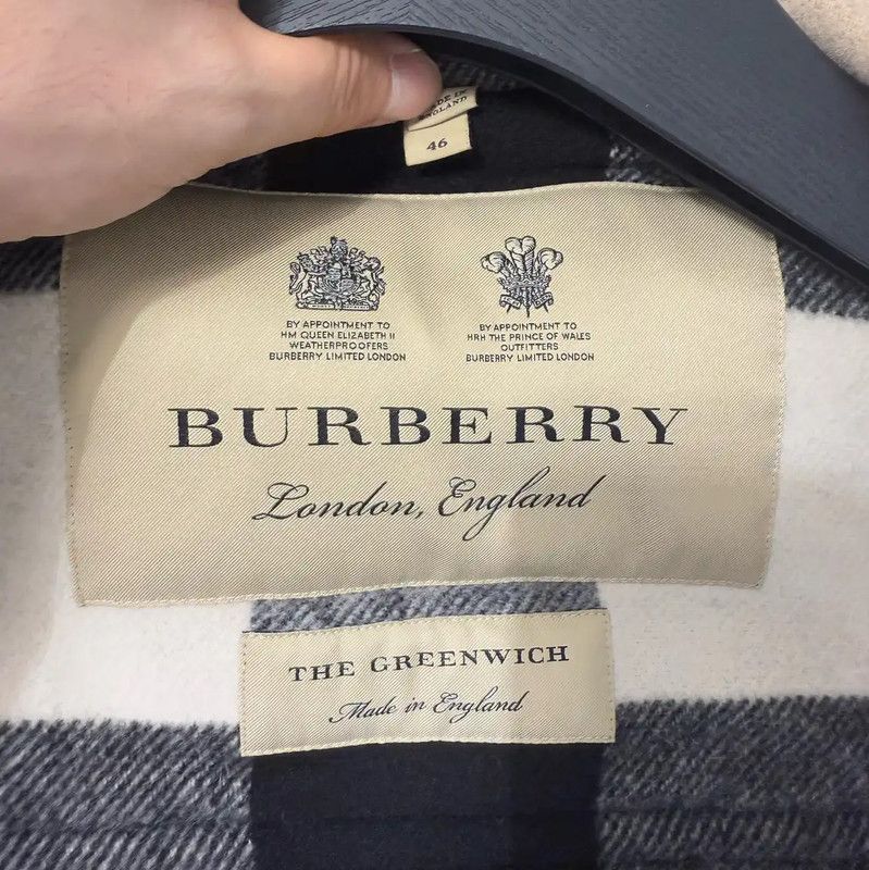 Burberry Burberry Winter Navy Wool Blend Long Coat Size US M / EU 48-50 / 2 - 3 Thumbnail