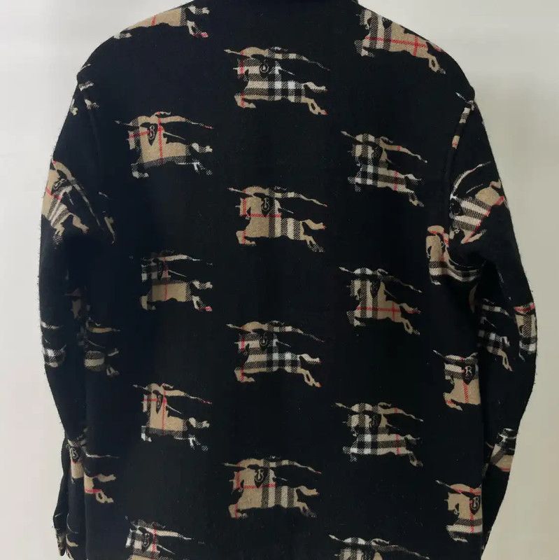 Burberry Burberry Black Wool Men’s Outerwear Jacket Size US S / EU 44-46 / 1 - 2 Thumbnail