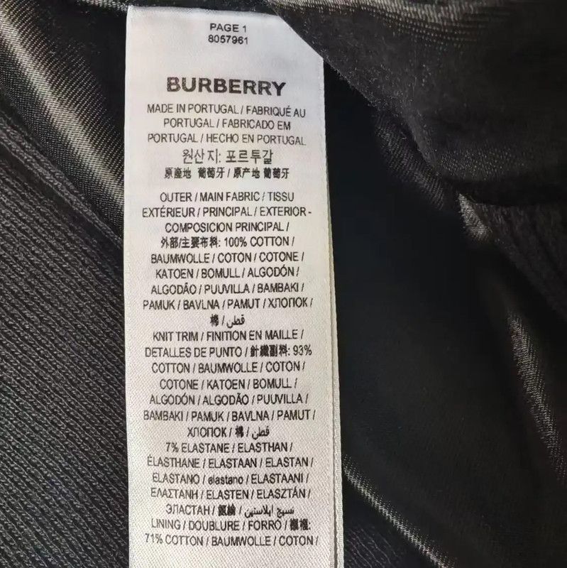 Burberry Burberry Black Men's Bomber Jacket Size S Size US S / EU 44-46 / 1 - 4 Thumbnail