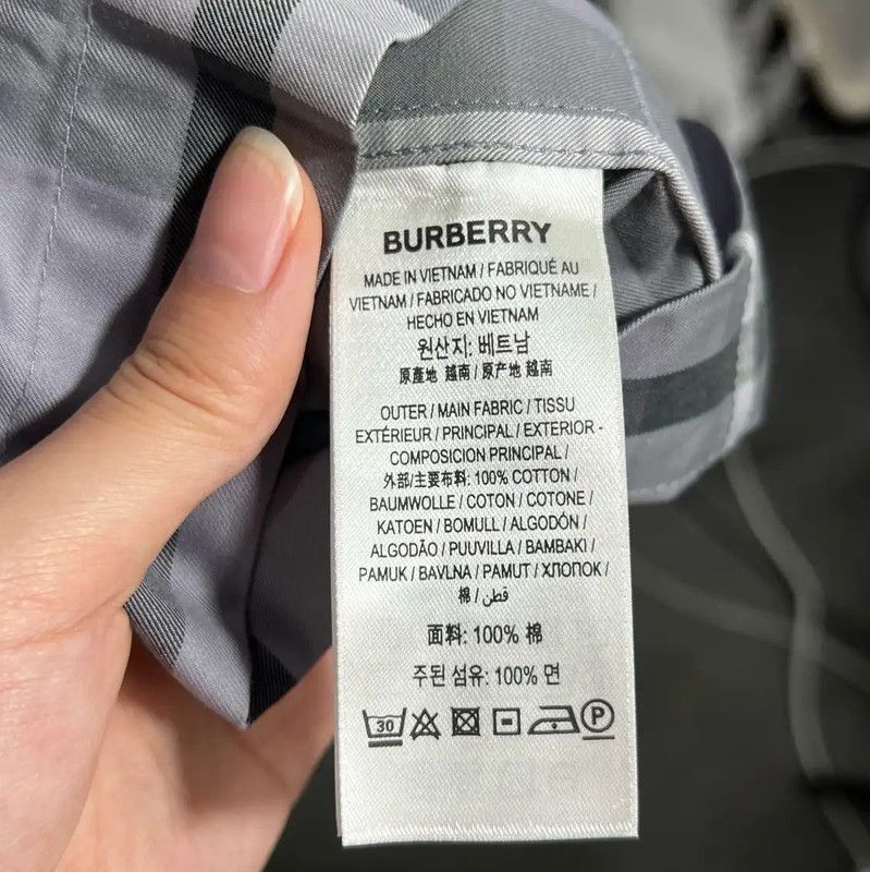 Burberry Burberry Blue Men's Outerwear Jacket Size US XL / EU 56 / 4 - 4 Thumbnail