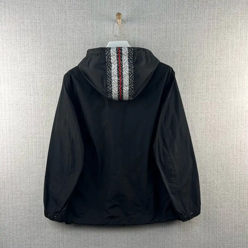 Burberry Burberry Black Nylon Print Men's Jacket Size US S / EU 44-46 / 1 - 2 Thumbnail