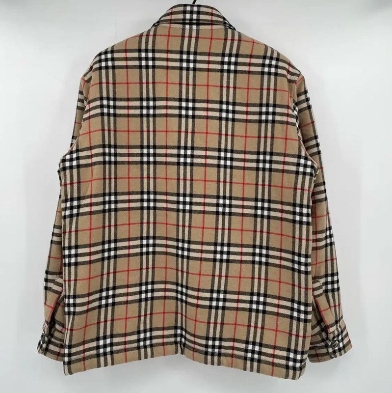 Burberry Burberry Men's Checkered Long Sleeve Coat Size US M / EU 48-50 / 2 - 2 Thumbnail