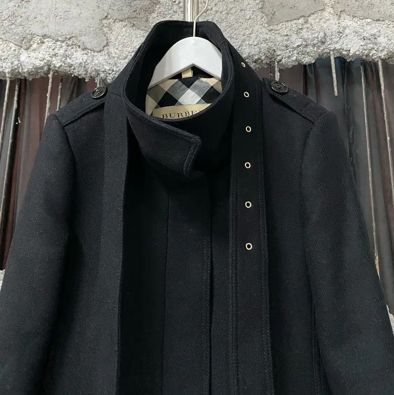 Burberry Burberry Black Cashmere Long Coat for Men Size US M / EU 48-50 / 2 - 3 Thumbnail