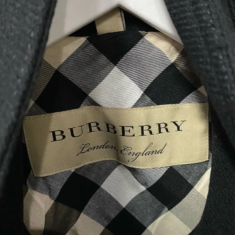 Burberry Burberry Black Cashmere Long Coat for Men Size US M / EU 48-50 / 2 - 7 Thumbnail