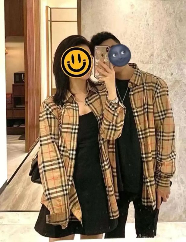 Burberry Burberry Spring Autumn Khaki Check Shirt Size US S / EU 44-46 / 1 - 5 Thumbnail