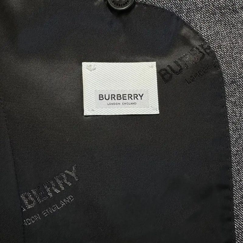 Burberry Burberry Men's Gray Wool Blend Long Coat Size US S / EU 44-46 / 1 - 7 Thumbnail