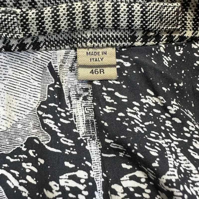 Burberry Burberry Gray Wool Houndstooth Long Sleeve Coat Size US M / EU 48-50 / 2 - 6 Thumbnail