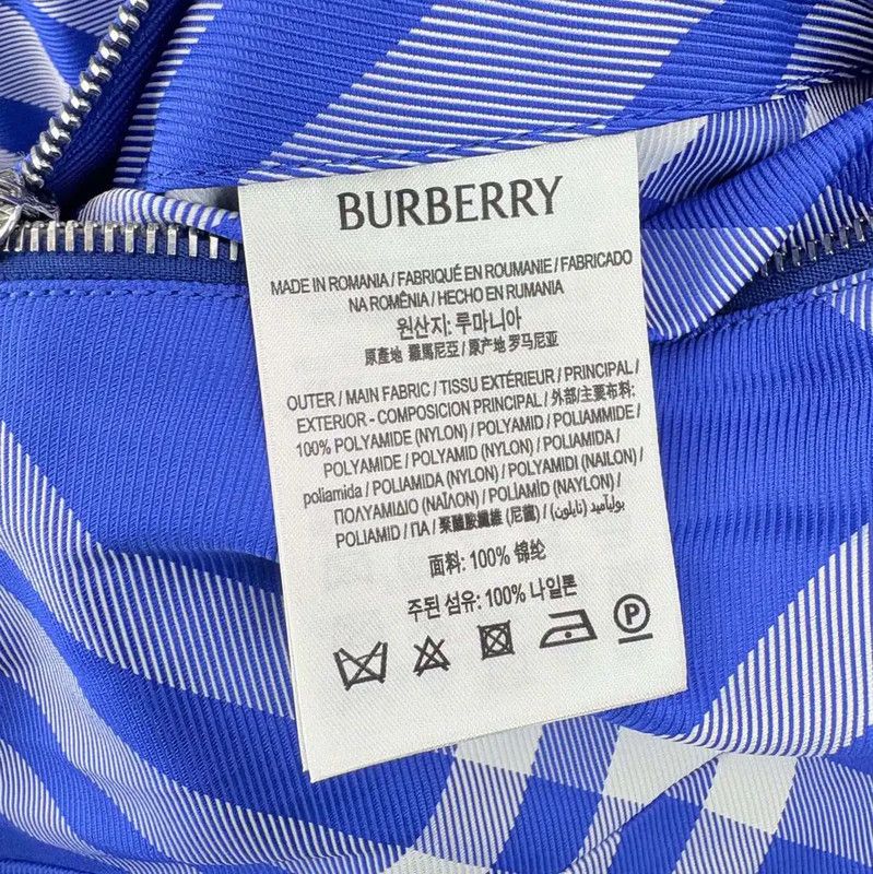 Burberry Burberry Men's Blue Hooded Jacket Size US M / EU 48-50 / 2 - 4 Thumbnail