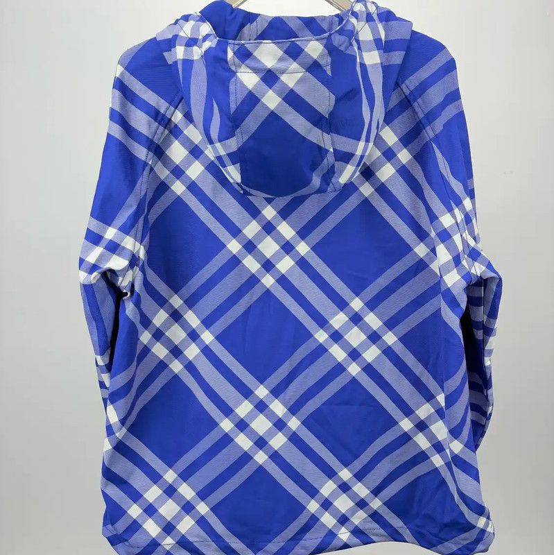 Burberry Burberry Men's Blue Hooded Jacket Size US M / EU 48-50 / 2 - 2 Thumbnail