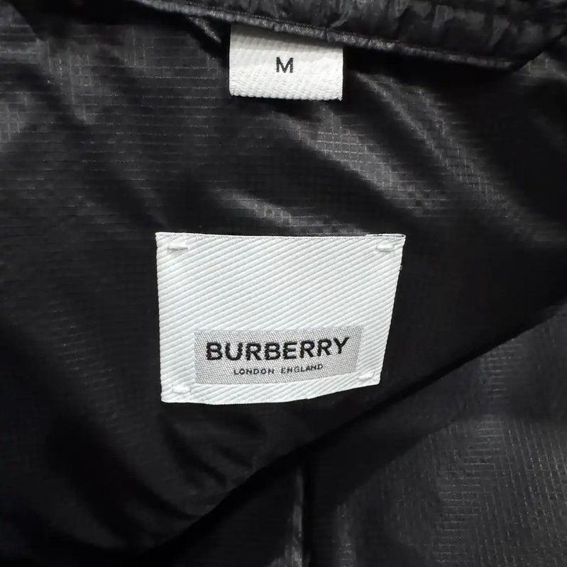Burberry Burberry Men's Black Short Quilted Down Vest Size US M / EU 48-50 / 2 - 5 Thumbnail