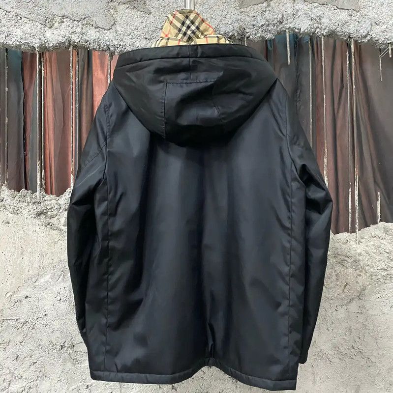 Burberry Burberry Men's Black Long Sleeve Spring Coat Size US M / EU 48-50 / 2 - 2 Thumbnail