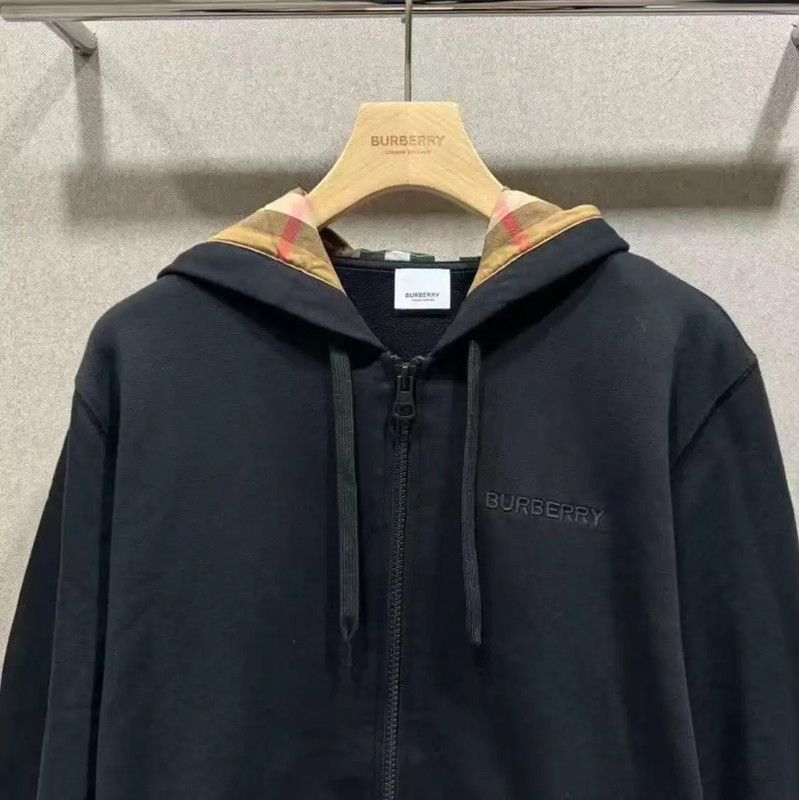 Burberry Burberry Men's Black Logo Hoodie Size US L / EU 52-54 / 3 - 2 Thumbnail