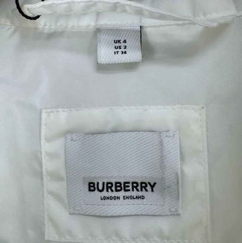 Burberry Burberry Men's White Lightweight Jacket Size US M / EU 48-50 / 2 - 3 Thumbnail