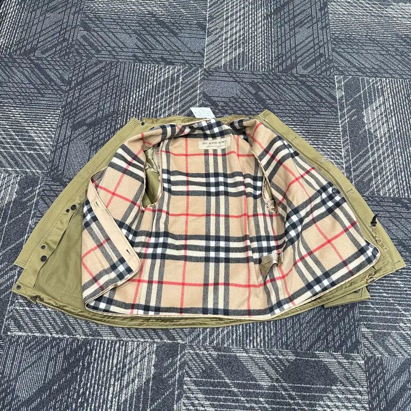 Burberry Burberry Military Green Cotton Men's Jacket Size US L / EU 52-54 / 3 - 5 Thumbnail
