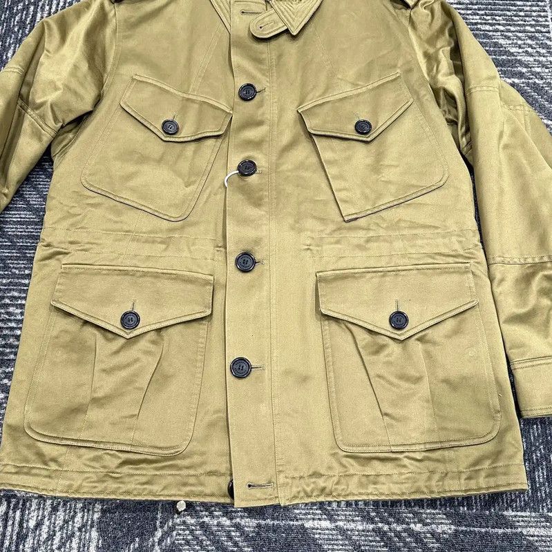 Burberry Burberry Military Green Cotton Men's Jacket Size US L / EU 52-54 / 3 - 4 Thumbnail