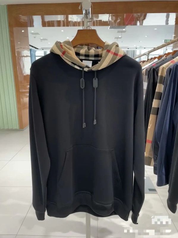 Burberry Burberry Black Cotton Long Sleeve Hoodie Size US M / EU 48-50 / 2 - 4 Thumbnail