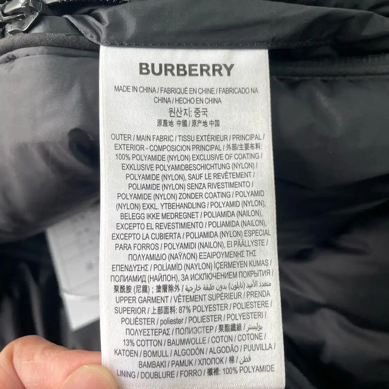 Burberry Burberry Black Men's Down Jacket Size US XXL / EU 58 / 5 - 3 Thumbnail