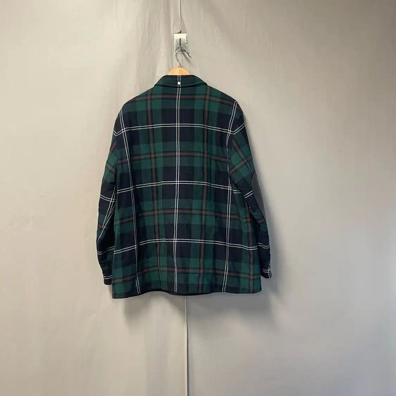 Burberry Burberry Men's Green Plaid Shirt Jacket Size US M / EU 48-50 / 2 - 2 Thumbnail