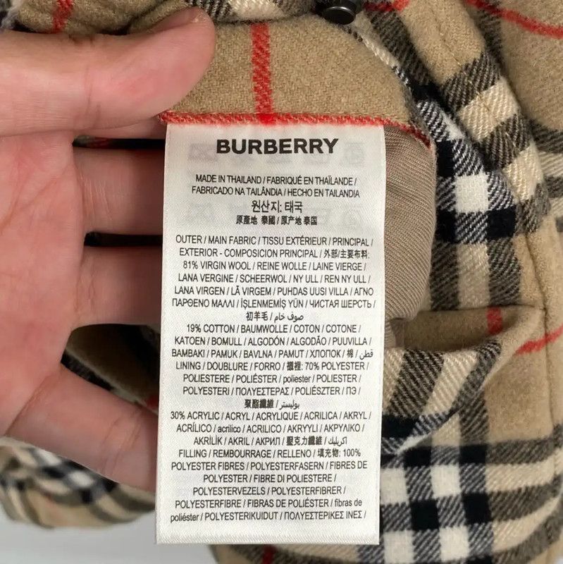 Burberry Burberry Color Block Cotton Long Sleeve Jacket Size US M / EU 48-50 / 2 - 4 Thumbnail