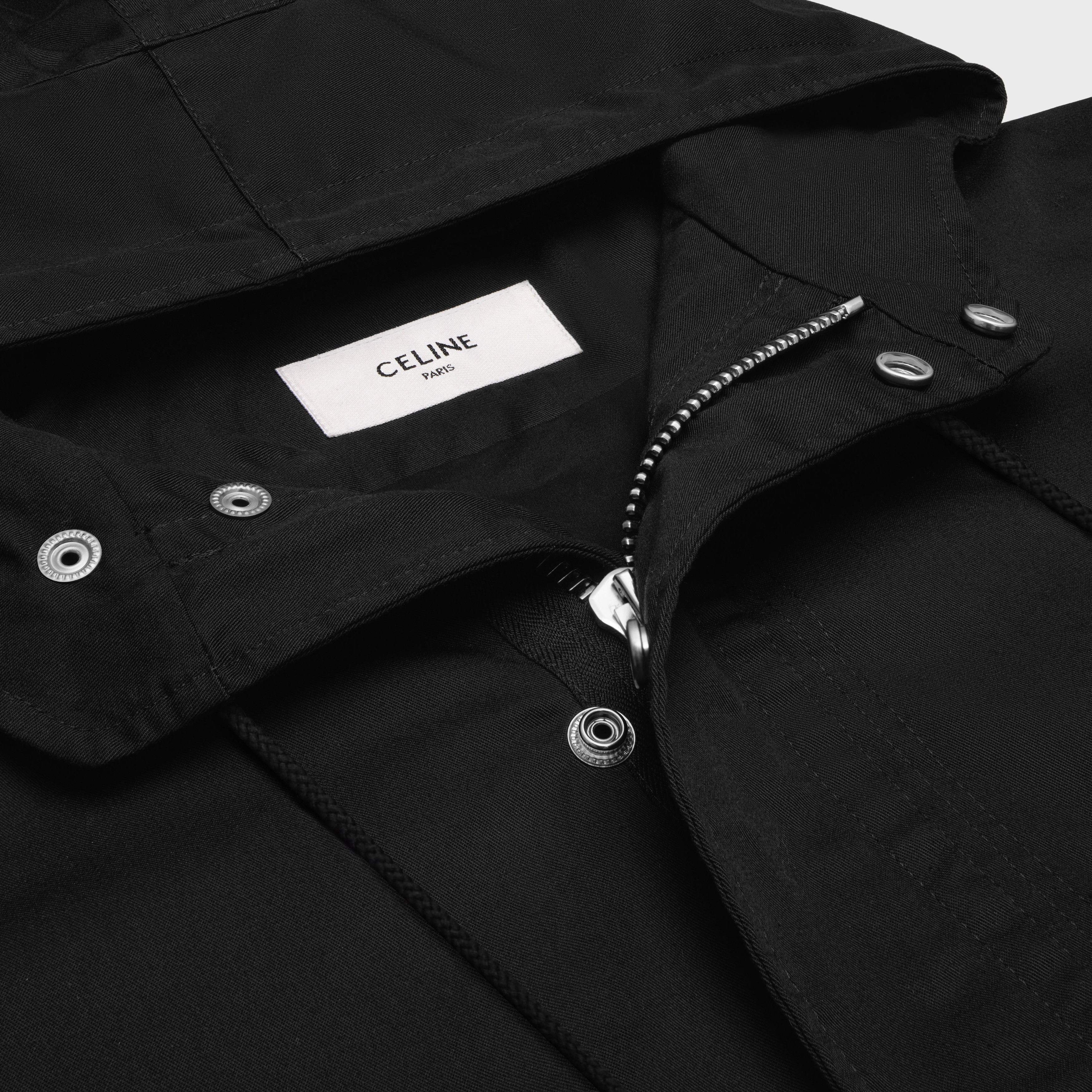 Celine celine long parka in technical cotton Size US XL / EU 56 / 4 - 3 Thumbnail