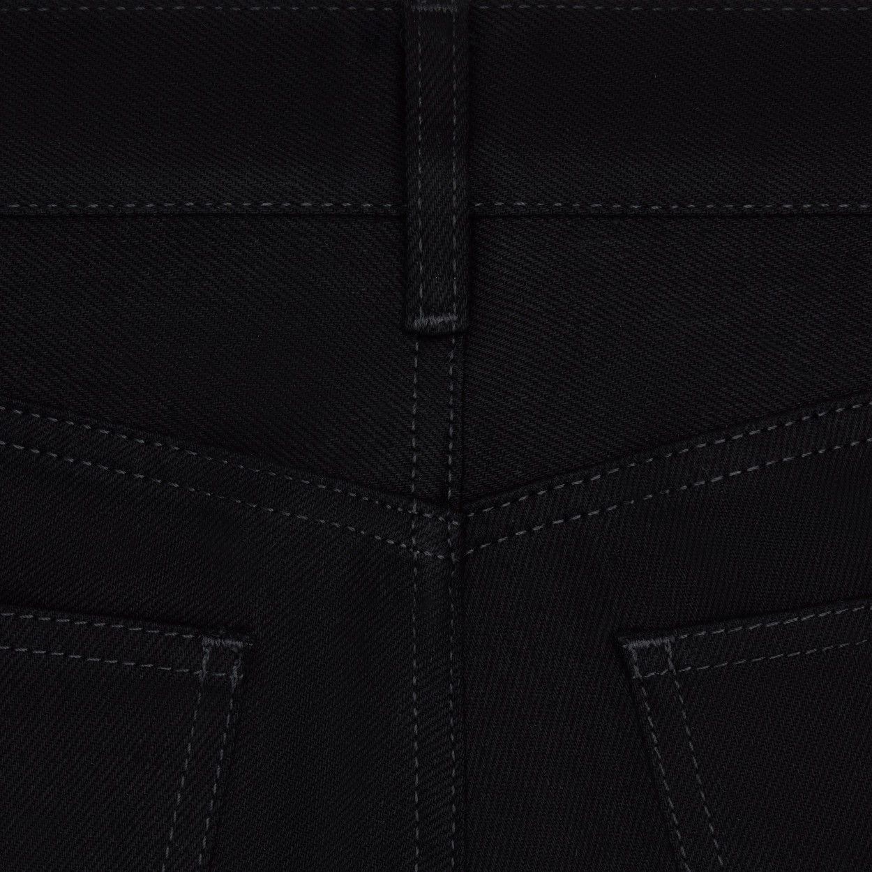 Celine lou jeans in pure black wash denim Size US 30 / EU 46 - 4 Thumbnail