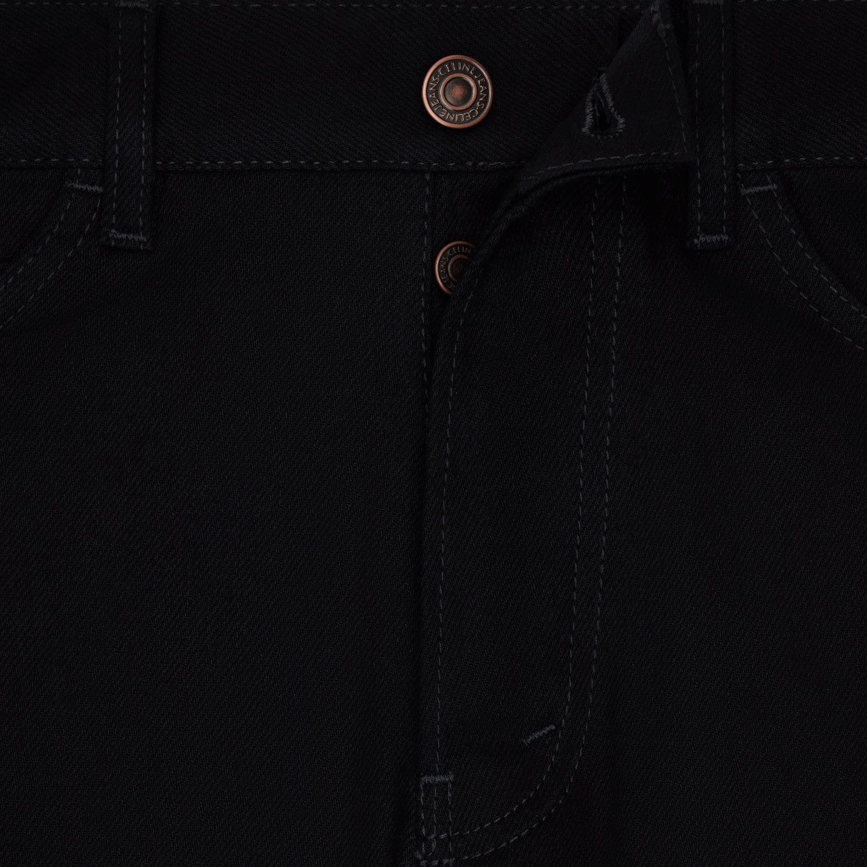 Celine lou jeans in pure black wash denim Size US 34 / EU 50 - 3 Thumbnail