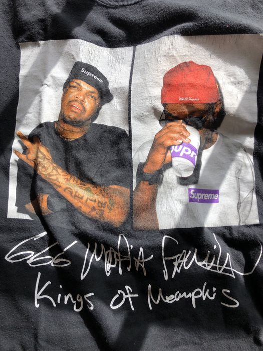 Supreme Supreme 3 6 Mafia Tee XL Black BOGO Rare | Grailed