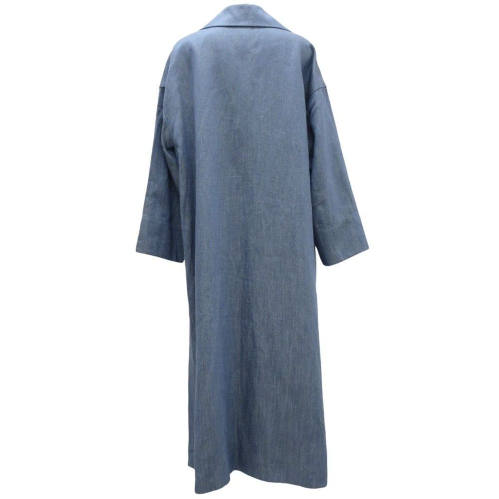 Other Other ebure Linen Long Coat Denim Outerwear DUTY FREE for USA Size ONE SIZE - 3 Thumbnail