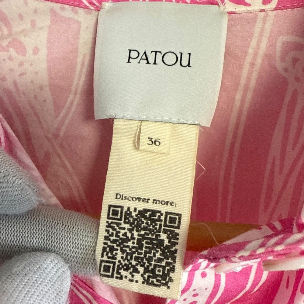 Other Other Patou 23SS Botanical Print Dress Cotton Dresses DUTY FREE for USA Size ONE SIZE - 5 Thumbnail