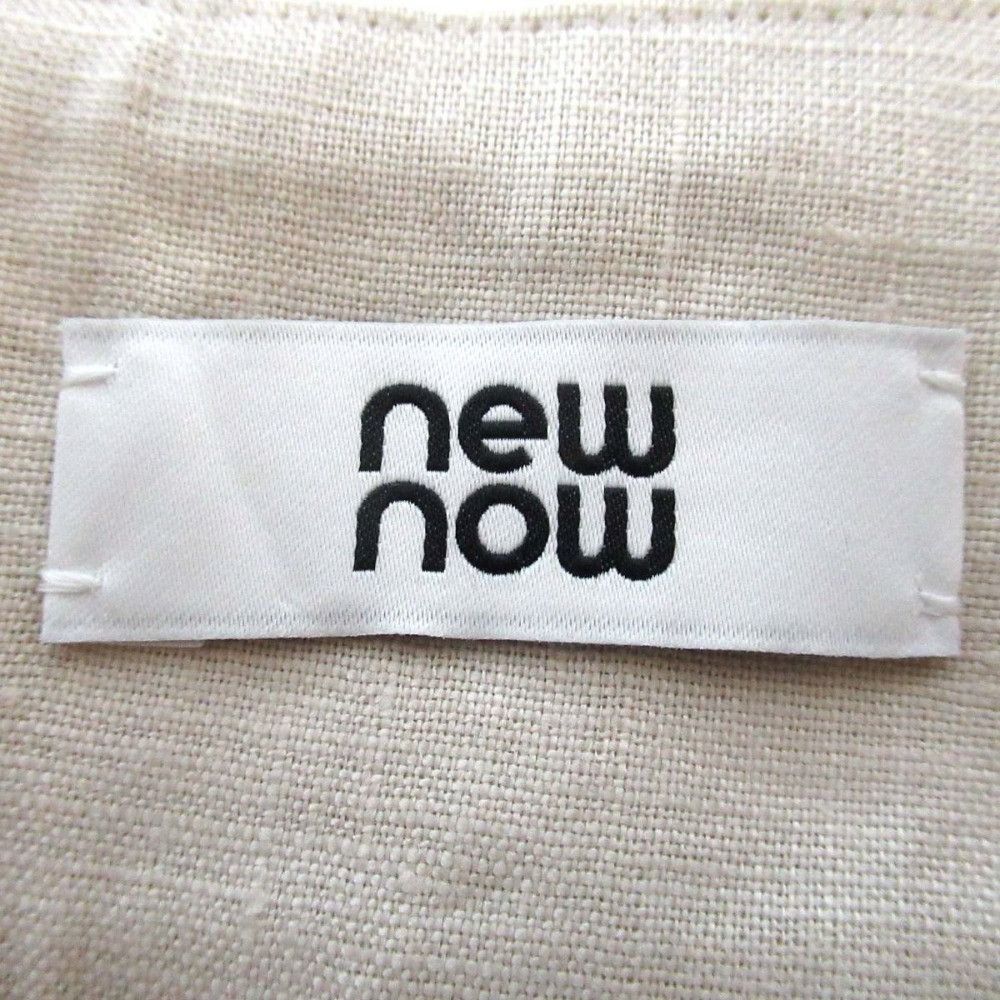 Other Other newnow Linen Long Dress Natural Material Dresses 24010P05 DUTY FREE for USA Size ONE SIZE - 5 Thumbnail