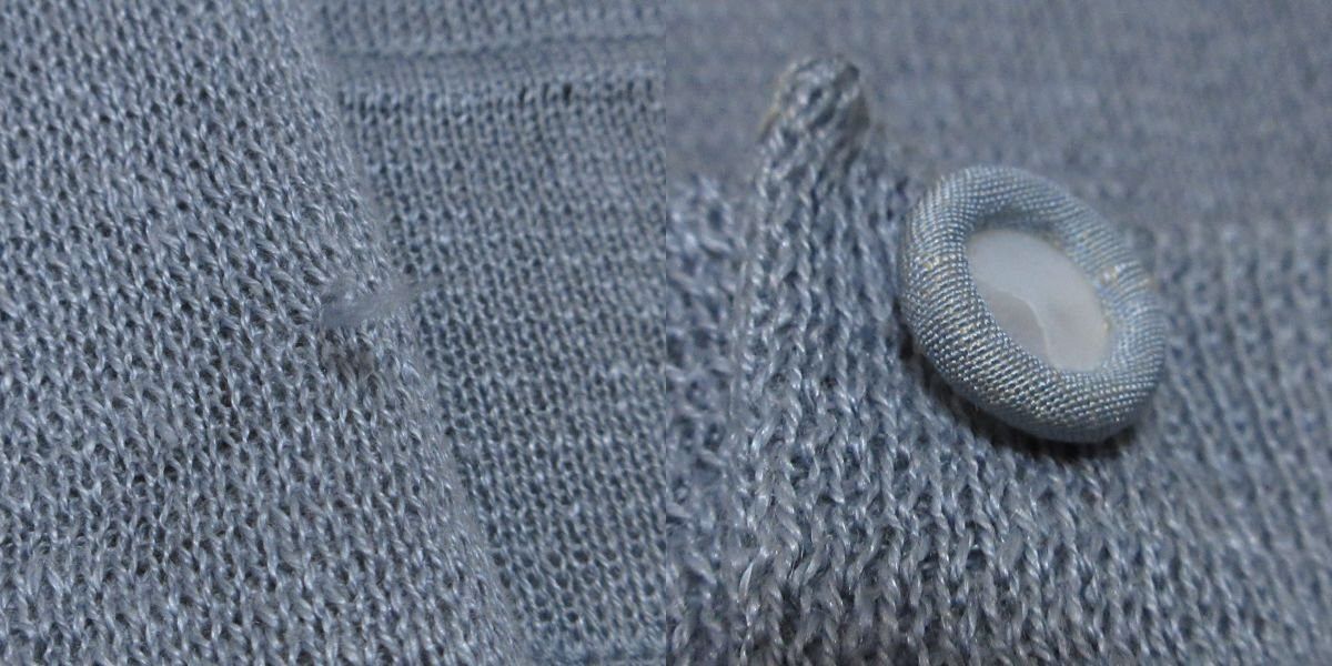 Other Other mina perhonen nostalgia Linen100 Knit Cardigan Natural Material Tops DUTY FREE for USA Size ONE SIZE - 10 Thumbnail
