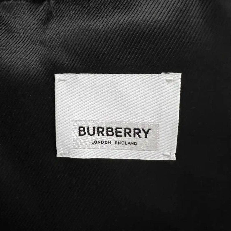 Burberry Burberry Black Cotton Men's Long Sleeve Jacket Size US L / EU 52-54 / 3 - 3 Thumbnail