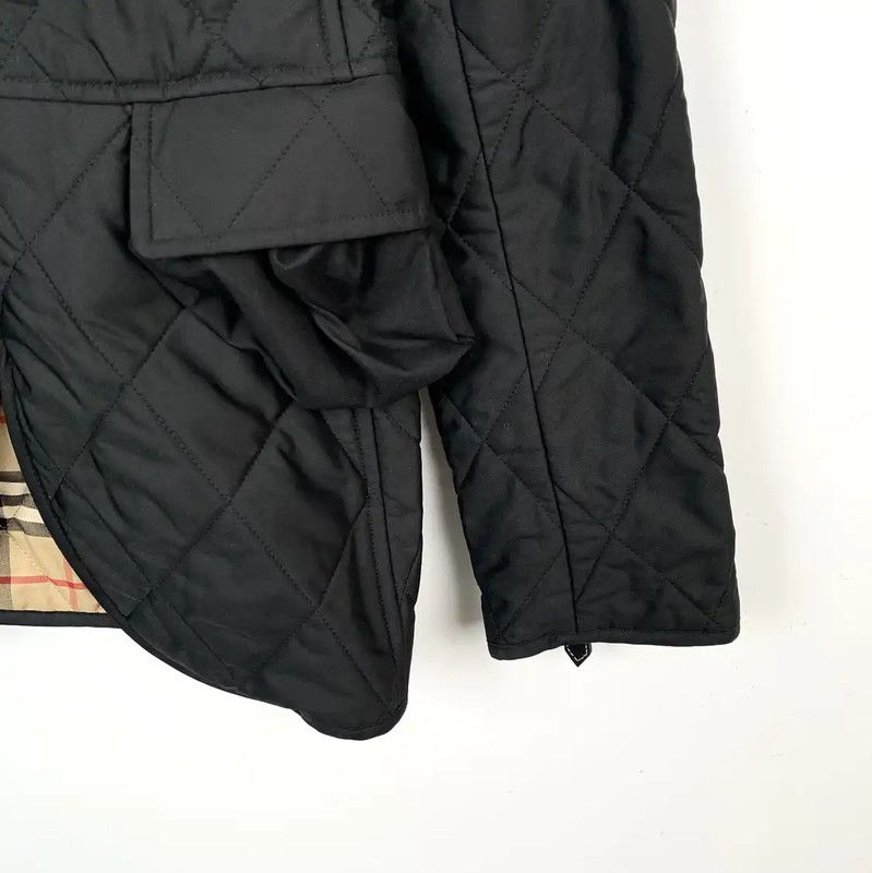 Burberry Burberry Quilted Black Polyester Men's Jacket Size US XS / EU 42 / 0 - 4 Thumbnail