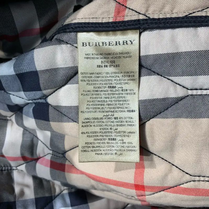 Burberry Burberry Men's Quilted Bomber Jacket in Black Size US M / EU 48-50 / 2 - 6 Thumbnail