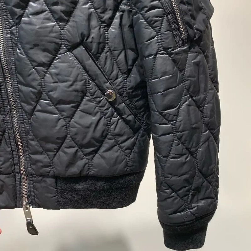 Burberry Burberry Men's Quilted Bomber Jacket in Black Size US M / EU 48-50 / 2 - 5 Thumbnail