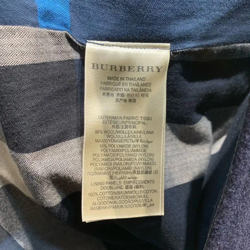 Burberry Burberry Black Wool Men's Coat Size US M / EU 48-50 / 2 - 8 Thumbnail