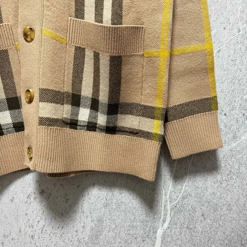 Burberry Burberry Beige Wool Cardigan for Men Size US M / EU 48-50 / 2 - 6 Thumbnail