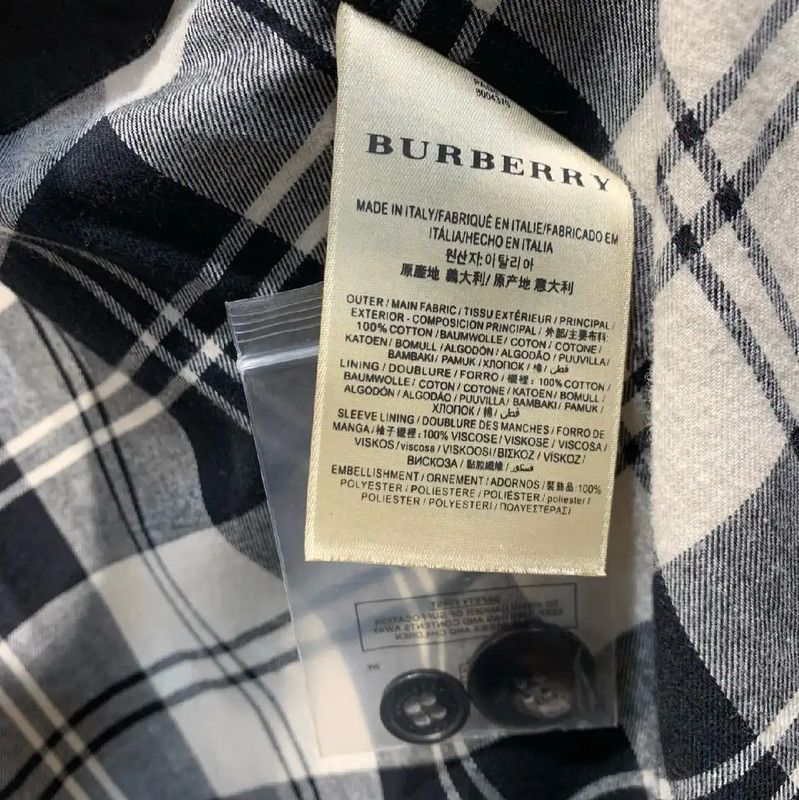 Burberry Burberry Black Cotton Men's Overcoat Size US M / EU 48-50 / 2 - 8 Thumbnail