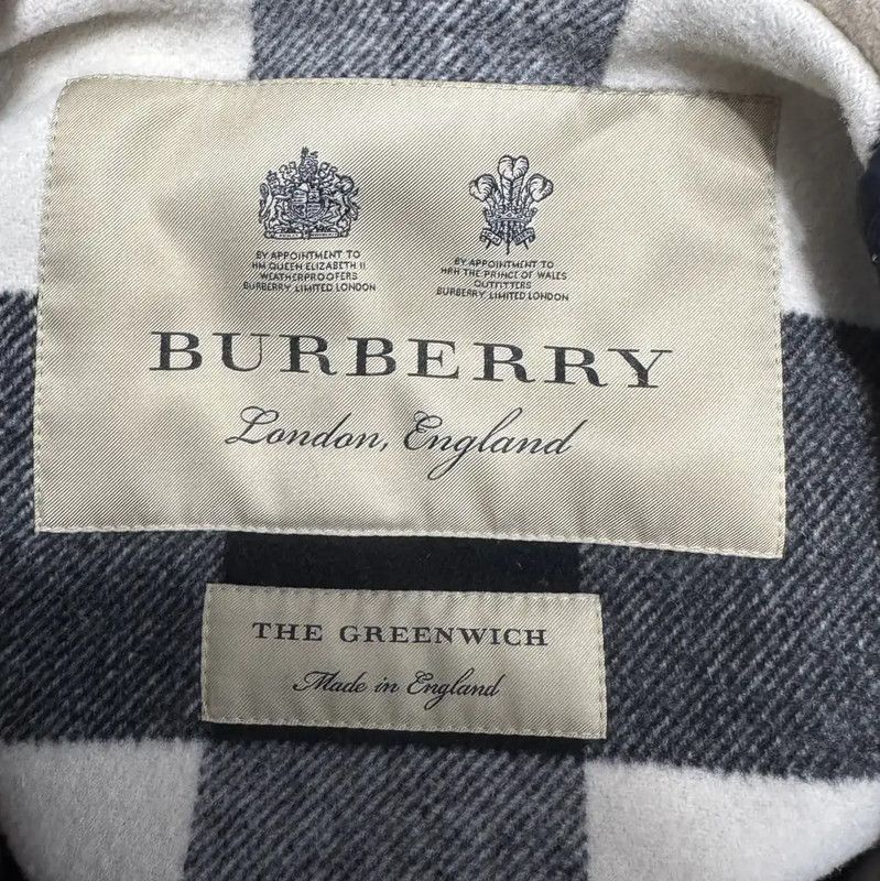 Burberry Burberry Men's Navy Wool Winter Coat Size US M / EU 48-50 / 2 - 4 Thumbnail