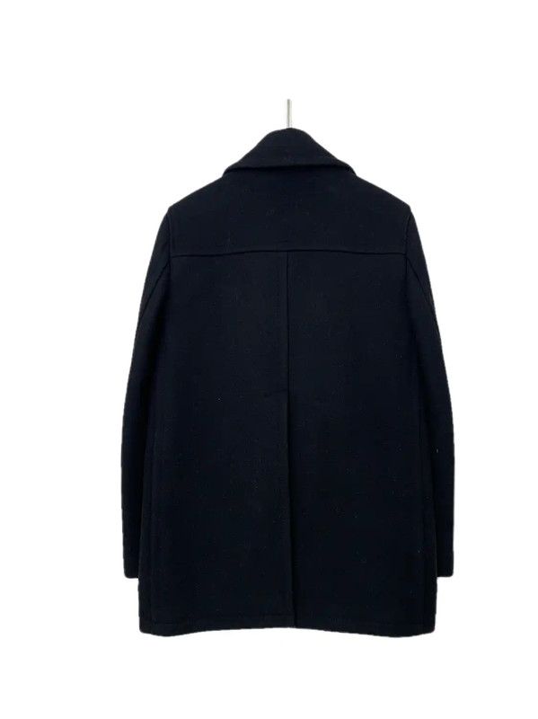 Burberry Burberry Black Wool Peacoat for Men Size US S / EU 44-46 / 1 - 2 Thumbnail