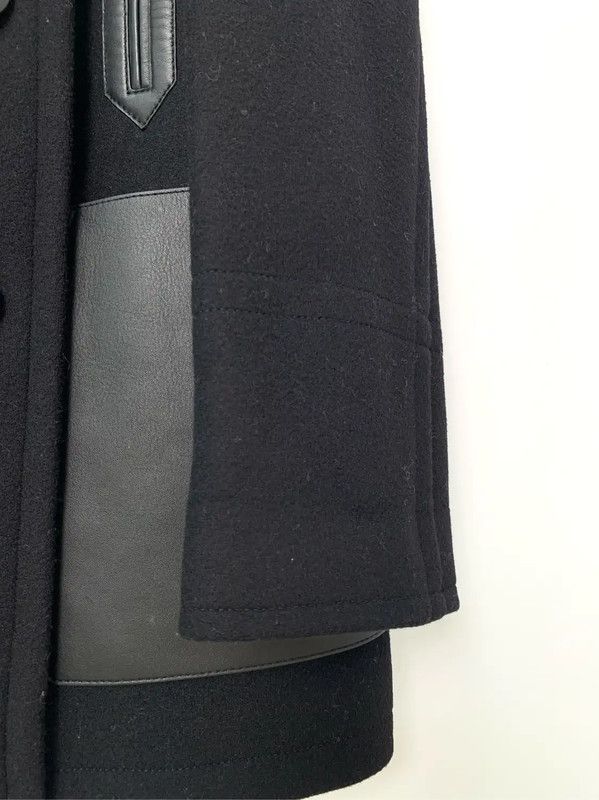 Burberry Burberry Black Wool Peacoat for Men Size US S / EU 44-46 / 1 - 4 Thumbnail