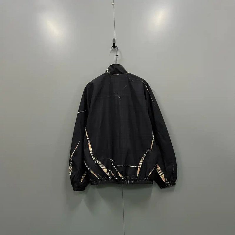 Burberry Burberry Black Cotton Long Sleeve Jacket Size US L / EU 52-54 / 3 - 3 Thumbnail