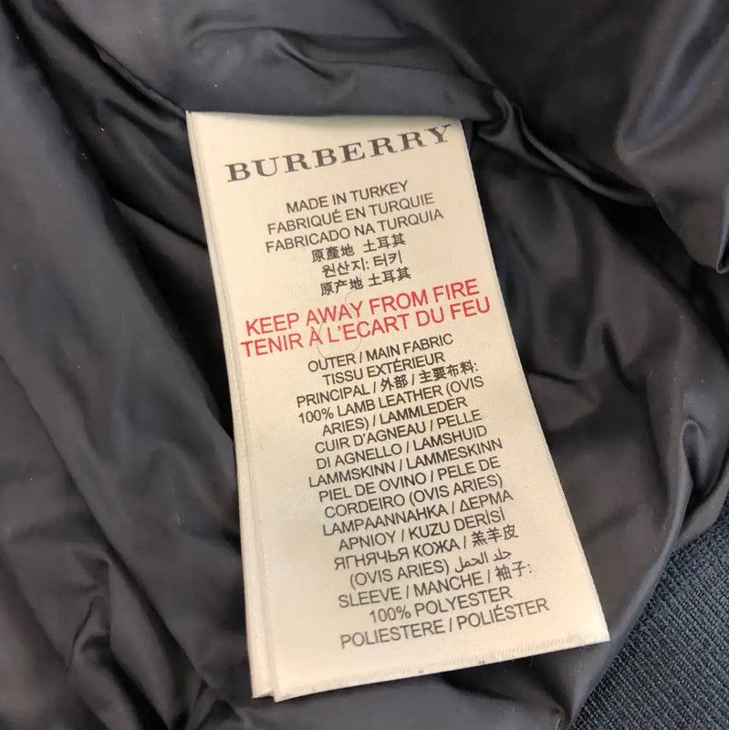 Burberry Burberry Men’s Navy Wool Bomber Jacket Size US S / EU 44-46 / 1 - 8 Thumbnail