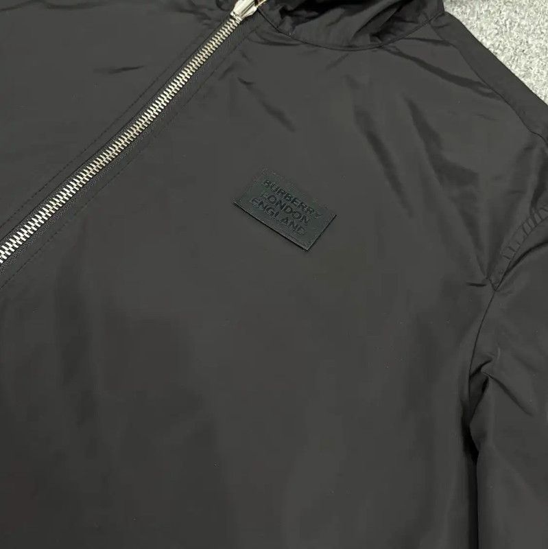 Burberry Burberry Men's Black Polyester Jacket Size US XL / EU 56 / 4 - 3 Thumbnail