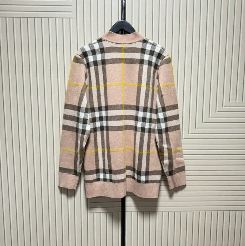 Burberry Burberry Men's Khaki Wool Logo Knit Sweater Size US M / EU 48-50 / 2 - 2 Thumbnail