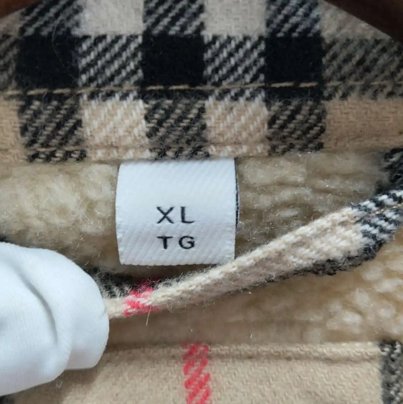 Burberry Burberry Men's Winter Wool Jacket in Light Brown Size US XL / EU 56 / 4 - 4 Thumbnail